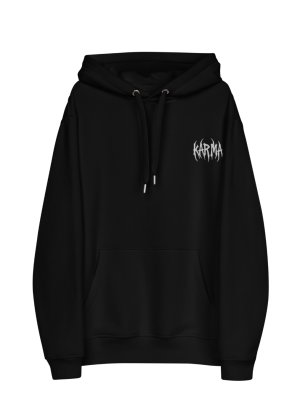 Karma Embroidered Hoodie